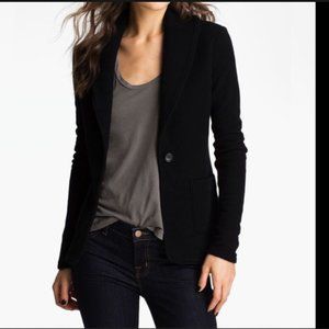 Standard James Perse Soft Cotton Blazer solid w pockets